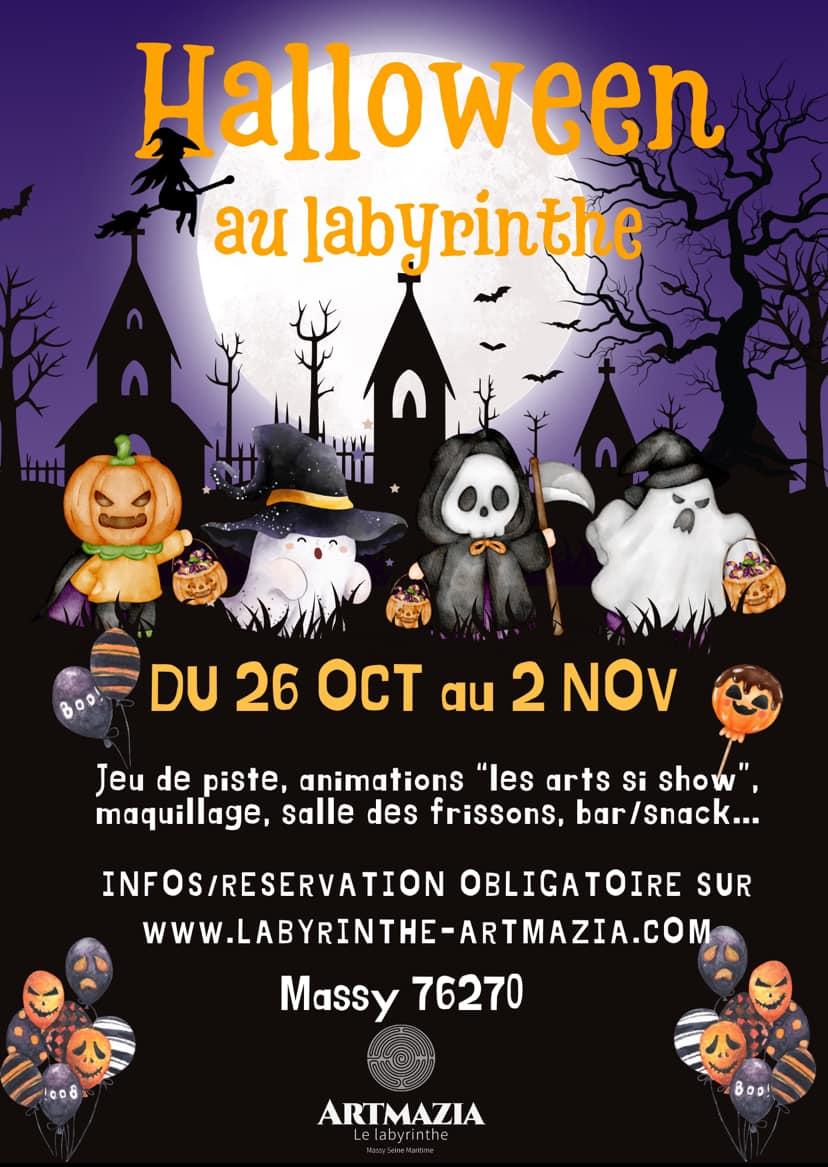 Labyrinthe Artmazia Halloween