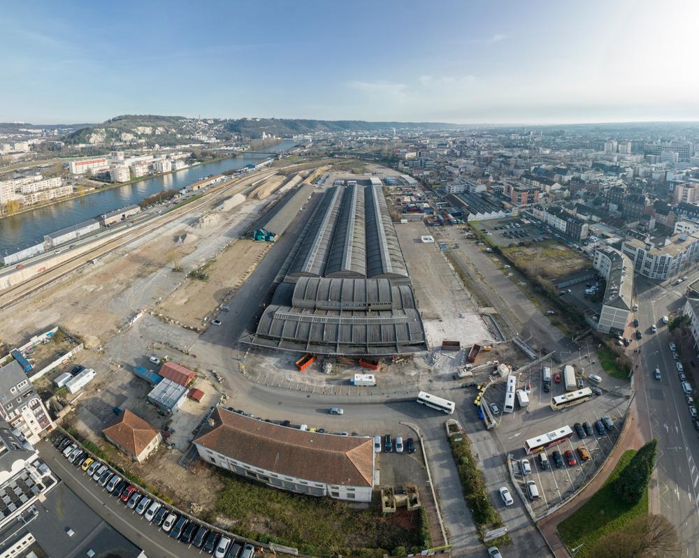 La nouvelle gare Rouen rive gauche